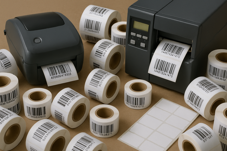 Barcode Sticker Labels